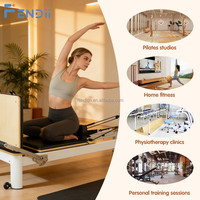 Lit de Pilates de haute qualité avec cordes de résistance pour l'entraînement de la force et de la flexibilité
