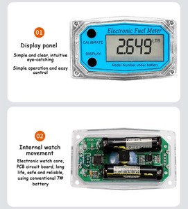<span class=keywords><strong>Compteur</strong></span> de <span class=keywords><strong>d</strong></span>ébit <span class=keywords><strong>d</strong></span>'<span class=keywords><strong>eau</strong></span> <span class=keywords><strong>électronique</strong></span> en aluminium de 1,5 pouce, <span class=keywords><strong>compteur</strong></span> de <span class=keywords><strong>d</strong></span>ébit de transfert de liquide, <span class=keywords><strong>compteur</strong></span> de <span class=keywords><strong>d</strong></span>ébit de carburant diesel - Product Image 2