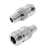 Adaptateur d'usine, connecteur électrique mâle QMA, connecteur femelle N, adaptateur de connecteur, connecteur coaxial RF