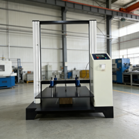 Testeur de compression de carton à écran tactile, testeur de résistance à la rupture et à la compression des boîtes en carton ondulé