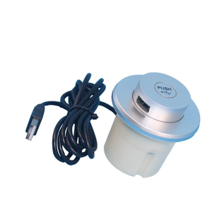 Ẩn nhúng <span class=keywords><strong>USB</strong></span> sạc ổ cắm văn phòng máy tính để bàn nhựa điện thoại di động sạc đồ nội thất Pop Up sofa Tabletop <span class=keywords><strong>USB</strong></span> - Product Image 5