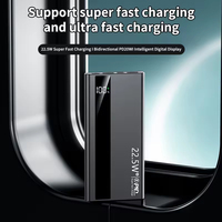 Offre Spéciale – Batterie Externe Portable 20000mAh 22.5W à Charge Ultra Rapide USB-C avec Affichage Numérique en PVC