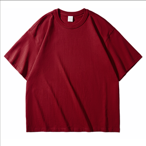 Camiseta Oversize de Algodón 100% Suave con Logo Personalizado Estampado, Venta al por Mayor, Color Liso, para Verano - Product Image 2