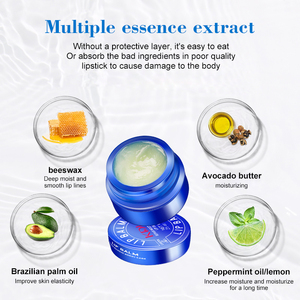 Baume à lèvres hydratant et réparateur pour femme, idéal pour l'hiver, Beyond Beauty, en pot bleu mignon, convient aussi aux hommes - Product Image 3