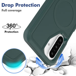 Funda Protectora para Teléfono A16/A36/A56/A26/A25/A17/A56/A06/A07, Magnética, Resistente a Golpes, de TPU+PC, Antihuellas, Impermeable - Product Image 3