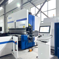 Machine de pliage de panneaux CNC entièrement automatique AIOTEK 3000 mm avec servomoteur pour la production de portes en aluminium et en acier et d'ascenseurs