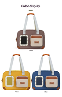 Nouveau Sac de Transport Portable pour Animaux de Compagnie en Oxford, Grande Capacité, Tendance Estivale, pour Sorties avec Chat, Sac Transfrontalier Respirant et Stylé