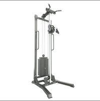 Appareil de fitness multifonctionnel en métal pour la maison, avec système de tirage vertical haut de gamme et structure portique 'Flying Bird' à une seule face, pour le dos