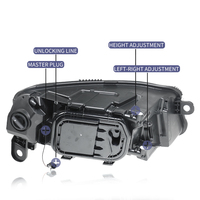 Feux de jour à LED à faisceau haut/bas pour Audi A6 C6 Multifonctionnel Automatique 12V Neuf 2005-2011 Phares à LED