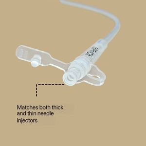 Medizinischer Qualitätsschlauch aus 100% Silikon, Einweg, Doppellumen, Transparent, Sicher, Zuverlässig, Komfortabel - Product Image 4