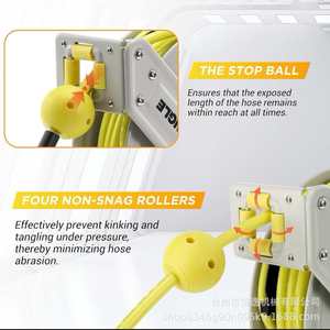 Automatic <b>Wall</b> <b>Mount</b> <b>Hose</b> <b>Reel</b> 300Psi PVC <b>Garden</b> <b>Hose</b> For Car Wash - Product Image 5