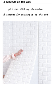 Panel <span class=keywords><strong>de</strong></span> papel tapiz 3D moderno, pegatinas, bobina <span class=keywords><strong>de</strong></span> <span class=keywords><strong>ladrillo</strong></span> <span class=keywords><strong>de</strong></span> espuma adhesiva barata <span class=keywords><strong>para</strong></span> dormitorio, decoración del hogar, aplicación <span class=keywords><strong>de</strong></span> palo <span class=keywords><strong>de</strong></span> cáscara impermeable - Product Image 5
