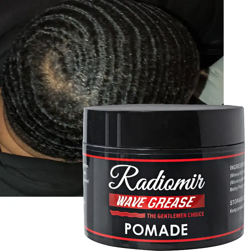 Fabricant Prix d'usine 360 Waves Barber Mens Stubborn Hair Use Wave Grease Cream