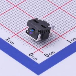 GT-TC185B-H038-L1 Tactile Switch SMD Switch Single Pole Single Throw Round Button 2.5N Horizontal Mount - Product Image 2