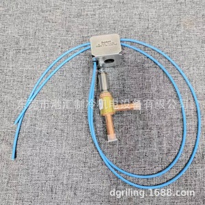 ดันอัน โซลินอยด์วาล์ว FDF6A-002 สายไฟยาว 0.6 ม. เชื่อมมุมฉาก ใช้สำหรับงานทำความเย็น - Product Image 1