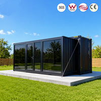 Maison préfabriquée pliable en conteneur de 20 pieds à vendre, maisons conteneurs extensibles