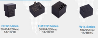 Relais de puissance W20-1AST-DC12V 25A capacité de commutation 1 contact ouvert