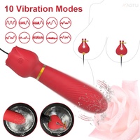 2 in 1 Realistischer Nippel-Dildo G-Punkt Vibrator Sexspielzeug für Damen Weibliche Masturbation Klitoris Nippel-Massagegerät Erwachsenenspielzeug
