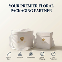 Boîte cadeau rigide en carton blanc de luxe avec logo imprimé personnalisé, embossé, avec poignée en ruban, matériaux recyclés, taille personnalisée