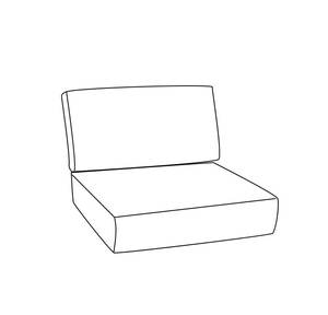 Cojines impermeables para asiento de jardín, cubierta de Color sólido, para Picnic al aire libre - Product Image 1