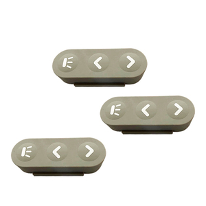 Almohadillas de Botones de Silicona Personalizadas, Teclado Táctil Moldeado con Precisión, con Iconos Impresos para Control de Dirección OEM - Product Image 6