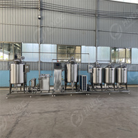 Machine de fabrication de lait caillé entièrement en acier inoxydable 304 Ligne de traitement du fromage à pâte dure Machine de fabrication de lait pasteurisé