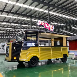 Party Bus Fast Food Trailer Used Food Truck Trailer Multifunctional Food Cart Electric Truck Mobile for Sale