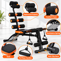 Appareil d'entraînement abdominal multifonctionnel pliable pour la maison, aide aux sit-ups, équipement de fitness pour la perte de poids, machine à crunches