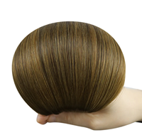 Extensions de cheveux pour femme de haute qualité, cheveux humains naturels, texture lisse, mèches blondes pour usage quotidien, événements et salons