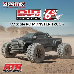 รถบังคับวิทยุ ARRMA ARA7612 <span class=keywords><strong>BIG</strong></span> ROCK 6S 4X4 BLX ขนาด 1/8  แบบไฟฟ้า ตัวถังโลหะ สำหรับผู้ใหญ่และเด็ก - Product Image 2