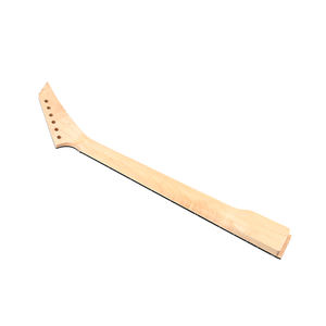 Mástil de <span class=keywords><strong>Guitarra</strong></span> Eléctrica de 24 Trastes y 25.5 Pulgadas con Diapasón de Arce y Tuerca de Bloqueo, Repuesto para <span class=keywords><strong>Guitarra</strong></span> Estilo <span class=keywords><strong>Jackson</strong></span> con Clavijero Derecho - Product Image 4