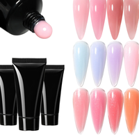 HONEY GIRL 30ml Gel polyacrylique pour extension d'ongles, kit de gel dur, extension acrylique, constructeur solide pour la vente en gros, logo personnalisé