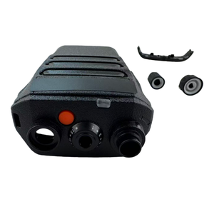 Adaptador de carcasa negra para radio bidireccional PMLN8239A ABS, carcasa para walkie talkie MOTOROLA R7A R7 NKP, cubierta antipolvo, perilla de canal de audio - Product Image 3