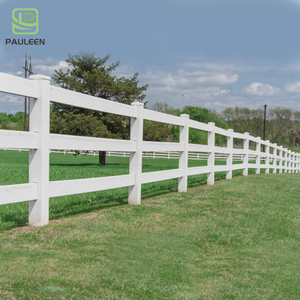 Clôture de paddock extérieur <span class=keywords><strong>en</strong></span> vinyle PVC pour chevaux, écran de protection, grillage de ferme, barrière de ranch – Offre spéciale - Product Image 6