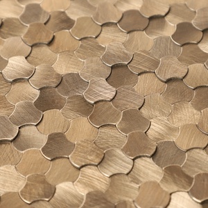 Carrelage mosaïque 3D auto-adhésif en aluminium pour crédence de cuisine, à peler et coller, pour la décoration intérieure - Product Image 2