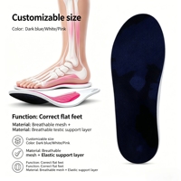 Semelles universelles découpables pour chaussures, taille ajustable, absorption des chocs, confort, soutien stable de la voûte plantaire