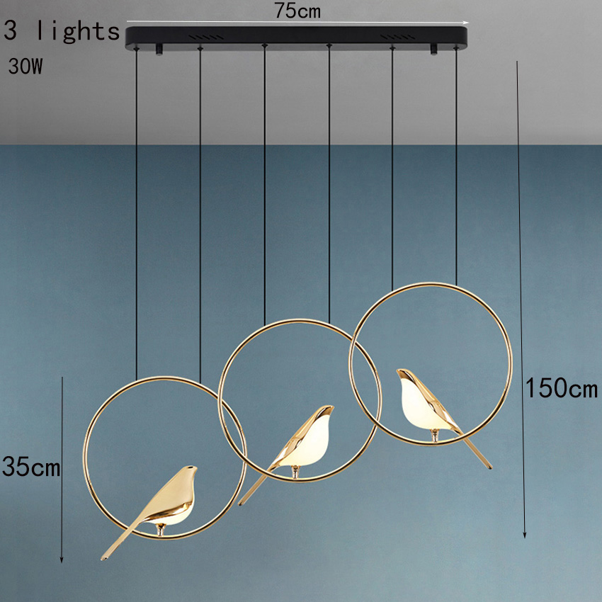 3 lights korean gold (B)