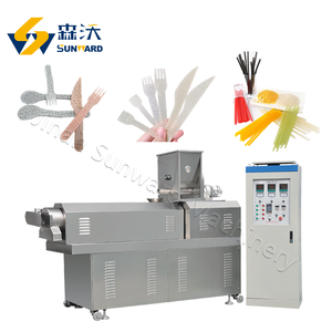 Edible Dinnerware <b>Processing</b> Unit Biodegradable Knives Manufacturing Plant Eco Forks Production <b>Line</b> - Product Image 1