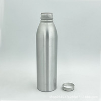 Bouteille d'énergie en aluminium personnalisée en gros avec couvercle à vis pour boissons gazeuses et énergisantes
