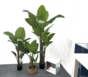 Artificial Plant Supplier Recommend 150Cm Indoor Outdoor Decor Deliciosa Monstera For Hotel House Living Room Ground Decor
