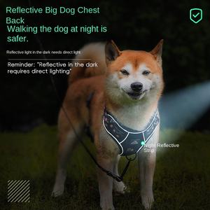 Köpekler için toptan yansıtıcı ayarlanabilir mor evcil köpek koşum - Product Image 4