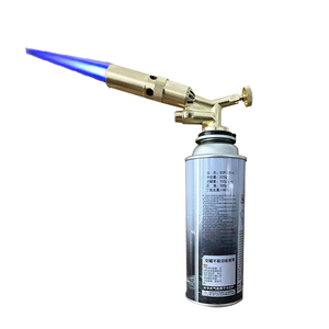 Encendedor de mano de Metal para acampar, encendedor de fuego para barbacoa, Mini soplete de <span class=keywords><strong>butano</strong></span>, llama ajustable, soplete de <span class=keywords><strong>butano</strong></span> - Product Image 2