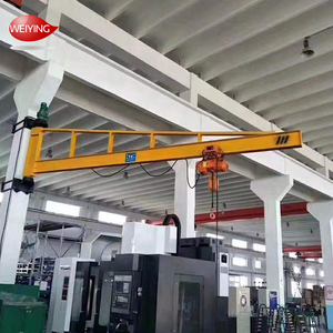 Grúa de Brazo Giratorio Mini de Alta Resistencia y Gran Capacidad, 1 Tonelada, con Polipasto de Cadena para Obras de Construcción, Brazo Giratorio para Elevación - Product Image 6