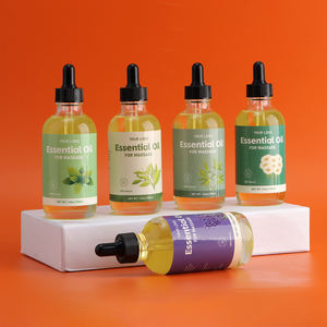 Aceite de Masaje Aromaterapéutico Natural de 120 ml, Difusor de Aceites Esenciales para SPA, Infusionado con Rosa, Lavanda, Jazmín, Eucalipto y Limón - Product Image 5