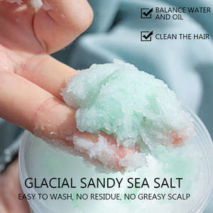 Marque privée Seasalt Anti-Pelliculaire Produits de Soins Capillaires Femmes Hommes Sel de Mer Anti-Itchre Freshing Oil Control <span class=keywords><strong>Scalp</strong></span> Scrub Shampooing - Product Image 3