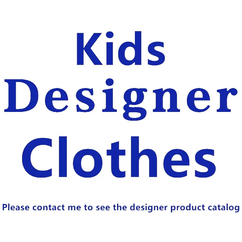 Designer Clothing Name Brand Baby Romper Clothing Name Brand Kids Clothing High Quality children's Romper Body