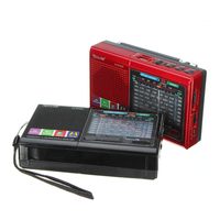 Rx-6622 Golon Rx-6622Bt Tragbares Kleines Gold AM/FM/SW1-7 9-Band Weltempfänger MP3-Player USB-Radio für Camping und Outdoor