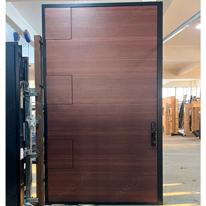 Puertas de Entrada Principales de Diseño Moderno, Originales de Fábrica, Puertas Exteriores de Entrada Frontal, Puertas Pivotantes Externas de Acero Inoxidable - Product Image 4