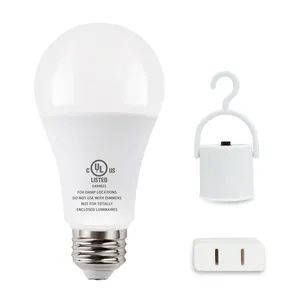 High quality 9w led bulb light E27 E26 B22 led lights A70 lamp with CE ROHS Rechargeable Led Bulb
