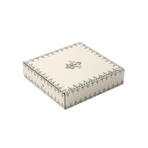 Caja de embalaje cuadrada ecológica promocional para envíos, con impresión personalizada y logotipo, para minoristas. - Product Image 1